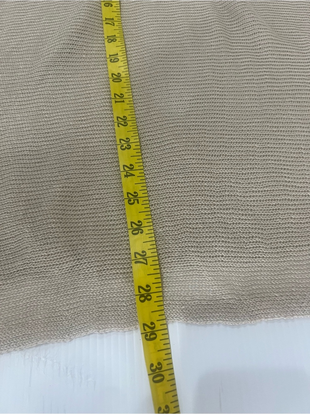 Eileen Fisher Oversized Linen-Blend Knit Tunic in Taupe-Beige - Picture 10 of 10